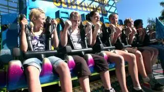Freizeitland Geiselwind - T-Rex Tower (Onride) HD 2011