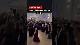 Studni&oacute;wka &ndash; The Night Before Matura 💃🕺#shortsfeed #shortsviral #ytshorts #poland #europe #yt