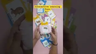 Interactive Learning Toys | Best Gift for Kids | Best Learning Toys #flashcards #montessori #toys