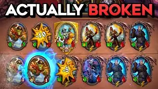 The Scallywag exodia 1v1 - most BROKEN fight ever! | Hearthstone Battlegrounds
