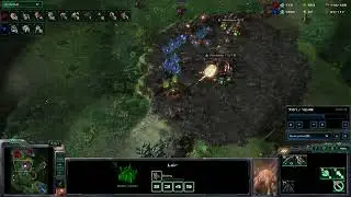 SC2 1V1 insane AI Zerg JUNGLE BASIN (1 Terran V 1 insane Zerg) Full Rush
