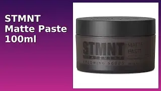 BEWERTUNG (2025): STMNT Matte Paste 100ml. WESENTLICHE Einzelheiten