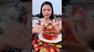 #Mukbang - Mukbang Eating Seafoods SV#132 - #Shorts