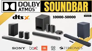 Best Dolby Atmos Soundbar in India 2025 | Dolby Atmos Soundbar Under 10,000-50,000 | Dolby Atmos