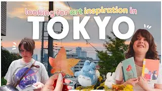 Artist Seeking Inspiration in Japan 🌸 [ Tokyo VLOG 2023 ]
