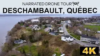 🛩️ Discover Deschambault, Qu&eacute;bec in 4K 🎥 | Mesmerizing Drone Views from Above