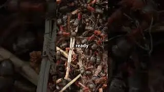 The Secret Sleep Habits of Ants!#Ants #Nature #Insects #SleepHabits #Entomology #WildlifeDocumentary