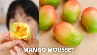 MANGO 2.0? White chocolate mango mousse!