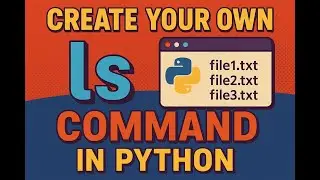 Create Your Own ls Command in Python (with -a, -l, and --color)