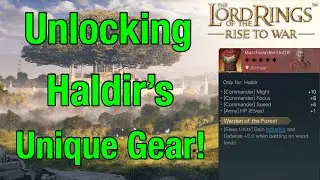 Unlocking Haldir's Unique Equipment! - Lord Of The Rings: Rise To War!