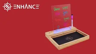ENHANCE LED Writing Board & Dice Tray | Product Introduction