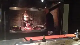 Metropole Chef Jared Bennett puts final touches on food