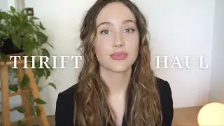 a thrift haul + try on