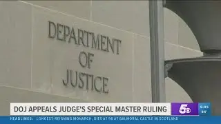 DOJ appeals special master appointment over Trump documents