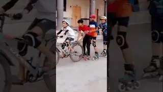 Unbelievable Skating Short Video 👀🤯🛼| waitfortheend |  photozoomzoom#skating​#shorts​#skateboarding​