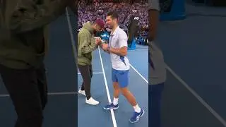 Nick Kyrgios' BRILLIANT interview with Novak Djokovic 😂