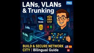 LANs, VLANs & Trunking: Build & Secure Network City!