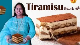 Eggless Tiramisu recipe💕 || class 119