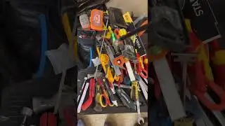 Clean Your Tool Bag Efficiently! #tools #clean #dust