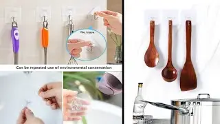 Kitchen Wall Hooks | Towel Bath Ceiling Hooks | Reusable Wall Hook