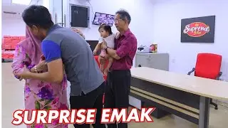 SURPRISE MAK DI JOHOR DENGAN GELANG EMAS !