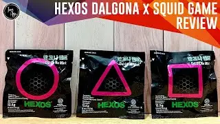 [ REVIEW ] Hexos Dalgona Caramel Mint Candy x Netflix's Squid Game 오징어 게임 Permen Kembang Gula