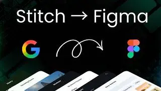 Google Stitch + Figma: Design Production-Ready App UI (No Code)