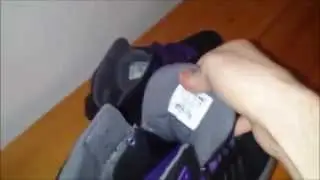 Black, Purple and White waxed Suede SUPRA SKYTOP III UnBoxing