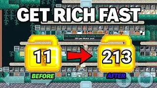 THIS PRO EASY PROFIT METHOD!! GIVE SO MUCH WORLD LOCK!!🤑 | Growtopia profit 2022 | Growtopia
