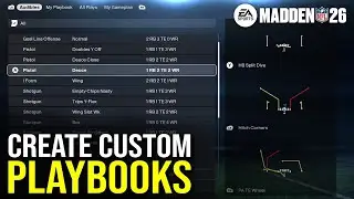 How to Create Custom Playbooks on Madden 26 (Simple Way)