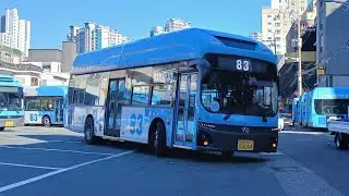 부산83번 (용화 여객 차고지~광안리해수욕장)까지 주행