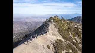 4K Mt Baldy Drone Adventures -- Devil's Backbone Trail