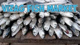 Fish market # vizag fishing point 