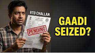 RTO Challan Ignore Karne Par Kya Hota Hai? | Fine, RC Block, Court Notice Explained #rto #traffic