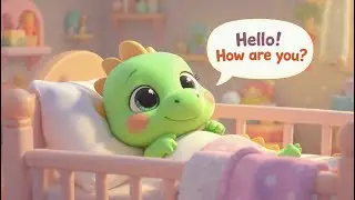 Hello Little Animals 🦖🐞 | Cute Baby Song to Learn Animals | Soft & Sweet for Toddlers