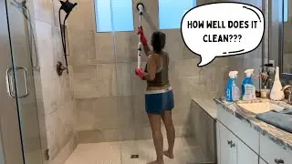 Electric Spin Scrubber, 2024 Upgraded Bathroom Cleaner, Power Shower Cleaning Brush Review