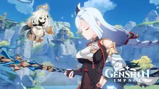 Genshin impact gameplay- Shenhe quest/ Rebuilding of the Jade chamber