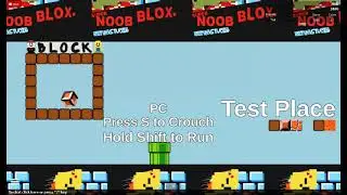 Playing Super Retro Blox on Retrostudio