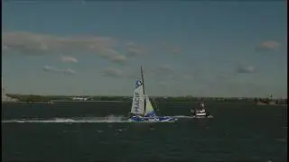 NEW YORK HARBOR   | SAILING French Boat Macif - NEW YORK Brittany TV 🇺🇸