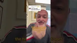 😊 😊 Brad explains that immigration will accept a virtual marriage if it is legal in the