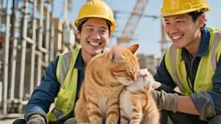 Baby cat_Wishes_for_a_New_Hat -_mother_Cat_Makes _One_Herself  # cat video #cat funny video # ai vid