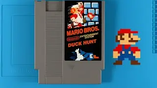 Super Mario Bros / Duck Hunt NES &ndash; First Ever Opened Childhood Cart! Deep Clean & Restoration