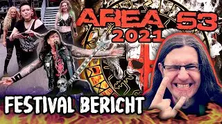 Backstage am AREA 53 2021 🍻🤘🍻🤘 • Festival Bericht