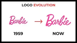 Barbie Logo Evolution (All Historical Logos 1959 &ndash; Now)