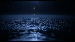 Deep Sleep Black Screen Rain | Steady Night Rain (LIVE)