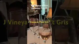 Every year my wife and I make it a point to experience the Generous Pour at The Capital Grille!!
