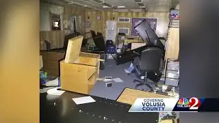 Surveillance video shows 4 suspects damage Port Orange elementary school