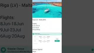 Cheap ✈️ from Riga to Malta 🇲🇹 from only &euro;64 (Summer flights) more on - crazyflights.eu #malta