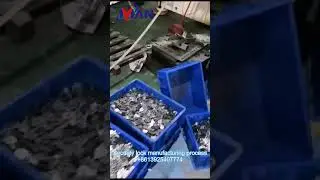 Iron door lock plate stamping dies #lock #manufacturingmachine