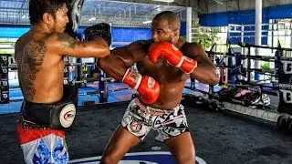 Rashad Evans Muay Thai training Highlight at Phuket Top Team